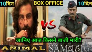 Animal vs Sam Bahadur box office collection day 10