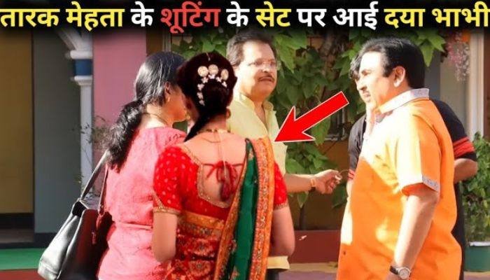 Daya Bhabhi On Tarak Mehta Serial Set