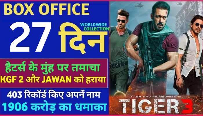 Tiger 3 Box Office Collection Day 27