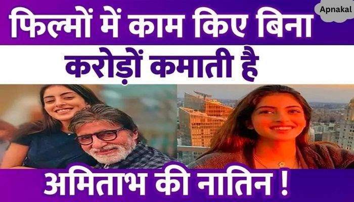 Big B's granddaughter Navya Nanda is the owner of crores of rupees without doing any film