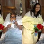 Rekha came to meet Amitabh Bachchan is Hospital after he suffered major Heart Issue