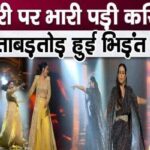 Madhuri Dixit - Karisma Kapoor compete, both danced vigorously