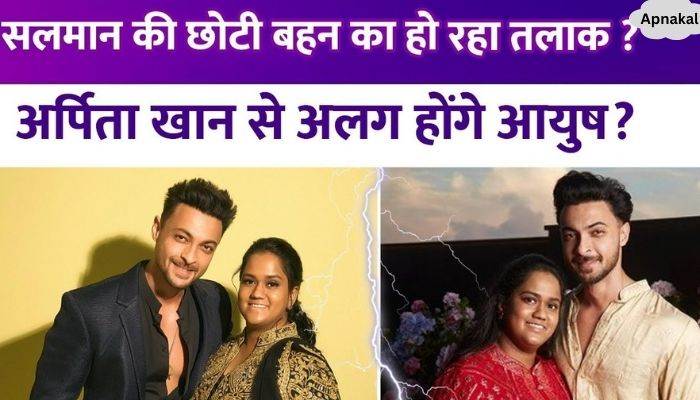 Arpita Khan Sharma and Ayush Sharma are going to get divorce