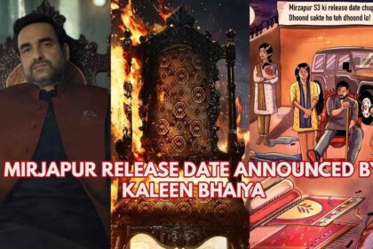 Kaleen Bhaiya announced the release date of Mirzapur Season 3 in his recent video