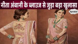 A shocking secret related to Nita Ambani's blouse came to light