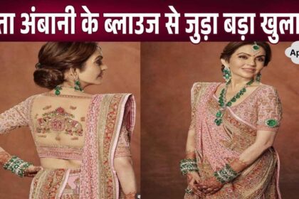 A shocking secret related to Nita Ambani's blouse came to light