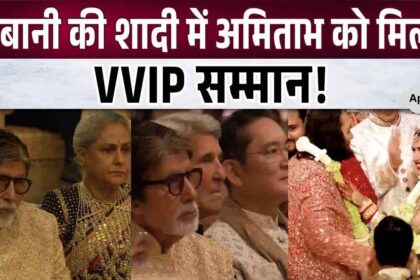 Amitabh Bachchan got so much VVIP treatment at Ambani's wedding