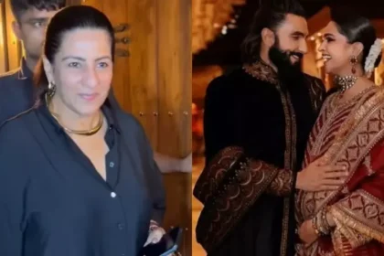 Ranveer Singh's Mom Is Ecstatic Ahead Of Deepika's Delivery, Expresses Joy As Paps Congratulate Her