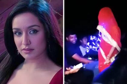 The unique campaign of the lady in red saree in Shraddha Kapoor's Stree 2 created a stir in the theatres!