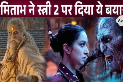 Amitabh made fun of Stree 2's gait and gave this statement