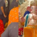 Radhika Merchant Looks Like A New Bride As She Held Anant Ambani's Hand To Welcome Ganpati Bappa