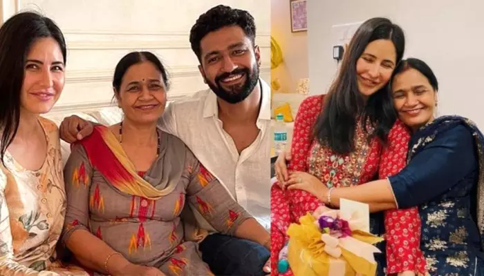 Seeing the relationship between Katrina Kaif and Vicky Kaushal's mother, fans said, 'She married into the right family!'