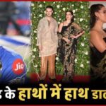 Hardik Pandya's wife Natasa Stankovic reached the Diwali party hand in hand with her boyfriend