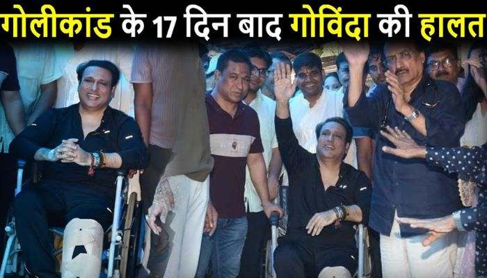 How is Govinda's condition 19 days after being shot