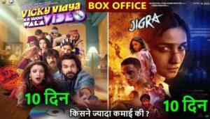 Jigra VS Vicky Vidya Ka Woh Video Box Office Collection Day 10