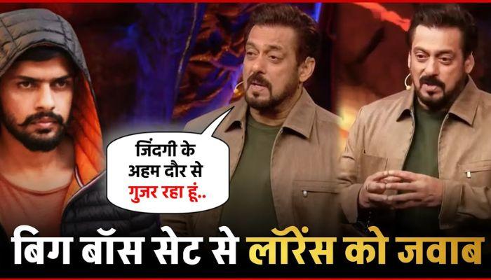 Salman Khan responded to Lawrence Bishnoi's warnings from the sets of Bigg Boss