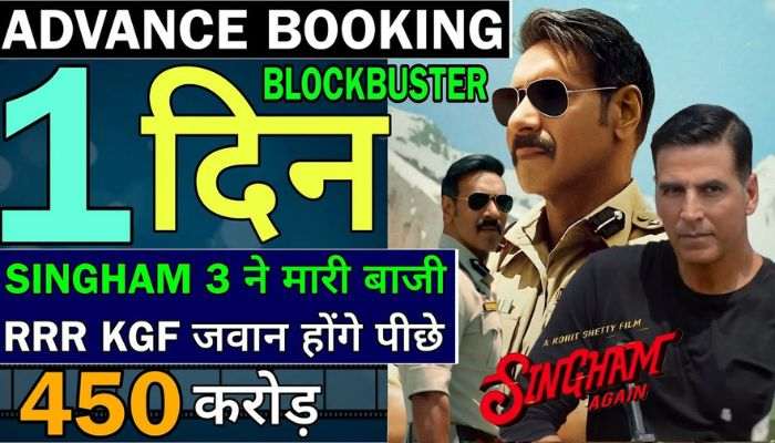 Singham Again Advance Booking Update