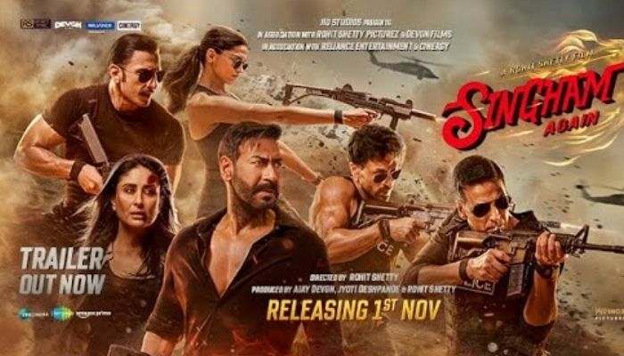 Singham Again Official Trailer Out