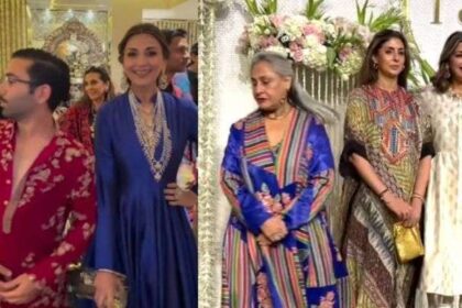 Sonali Bendre and Ori made fun of Jaya Bachchan at Diwali party