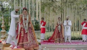 Surbhi Jyoti's auspicious marriage, took seven rounds with boyfriend Sumit Suri.. Married under the shade of a tree