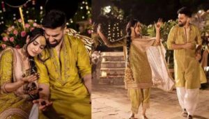 Surbhi Jyoti's wedding celebrations begin, gets romantic with her future husband