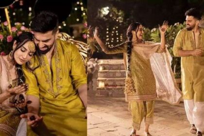 Surbhi Jyoti's wedding celebrations begin, gets romantic with her future husband