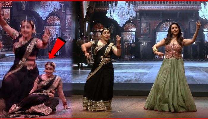 Vidya Balan fell while dancing on Ami Je Tomar 3.O, still did not stop the performance