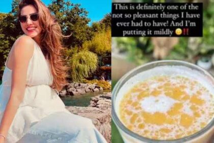 35 year old actress is eating ghee made from cow urine and dung in the 9th month of pregnancy, the reason will surprise you