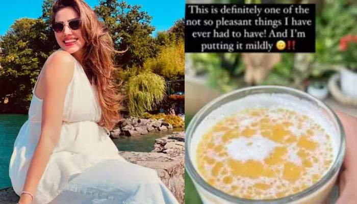 35 year old actress is eating ghee made from cow urine and dung in the 9th month of pregnancy, the reason will surprise you