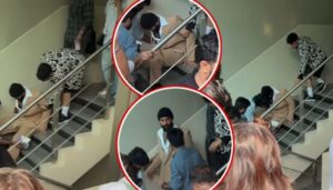 Actor Vijay Deverakonda fell from the stairs, a major accident happened