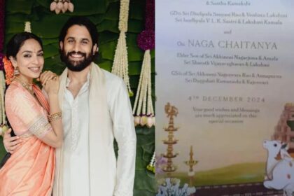 Naga Chaitanya and Shobhita's wedding card revealed, celebration will last for so many days