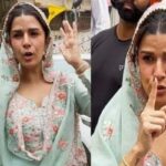 Nimrit Kaur reached Gurudwara amid news of affair with Abhishek Bachchan, got paps silenced