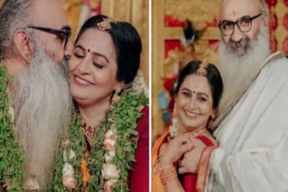 TV actress married a divorced Baba who was 11 years older, became a bride for the second time