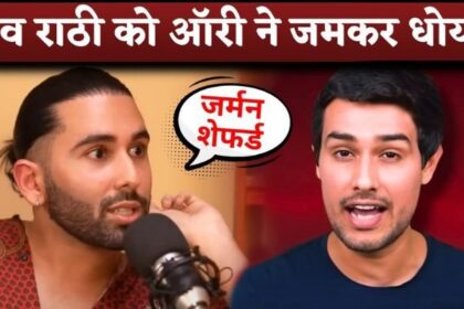 Orry SLAMS Dhruv Rathee When He Criticized For Giving Award To Influencers