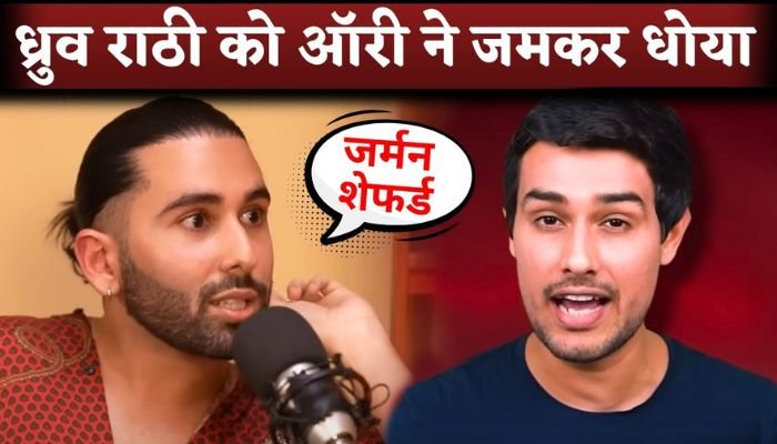 Orry SLAMS Dhruv Rathee When He Criticized For Giving Award To Influencers