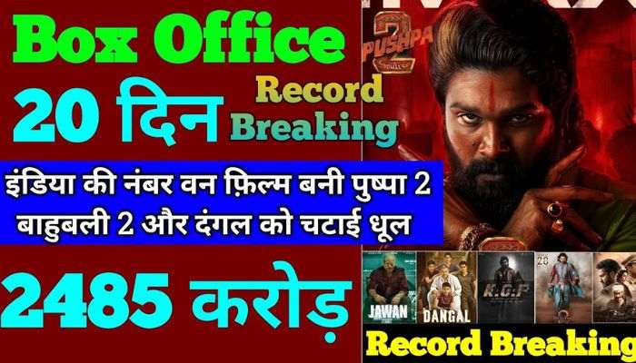 Pushpa 2 Box Office Collection Day 20