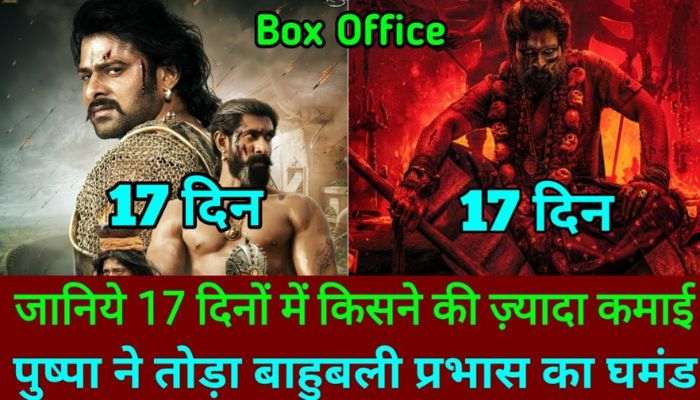 Pushpa 2 vs Bahubali 2 Box Office Collection Day 17