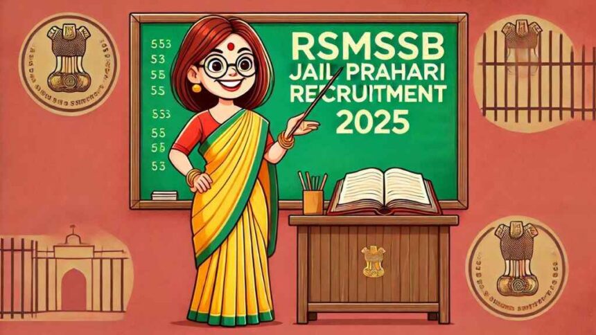 RSMSSB Jail Prahari Recruitment 2025