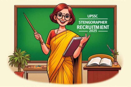 UPSSSC Stenographer Recruitment 2025