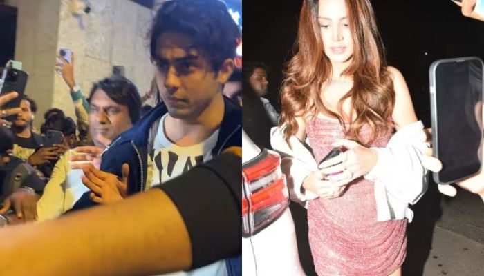 Aryan Khan added a touch of love to the New Year celebrations, party with rumored girlfriend Larissa Bonesi