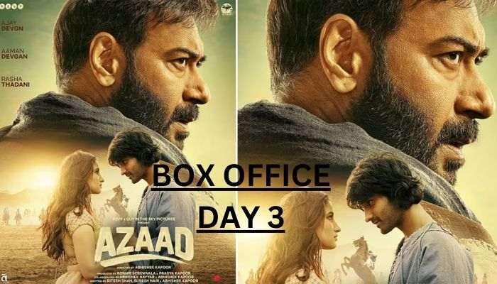 Azaad Box Office Collection Day 3