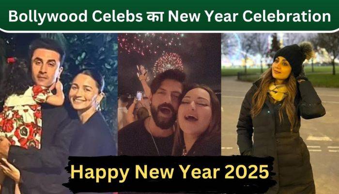 Bollywood Actors New Year 2025 Celebration