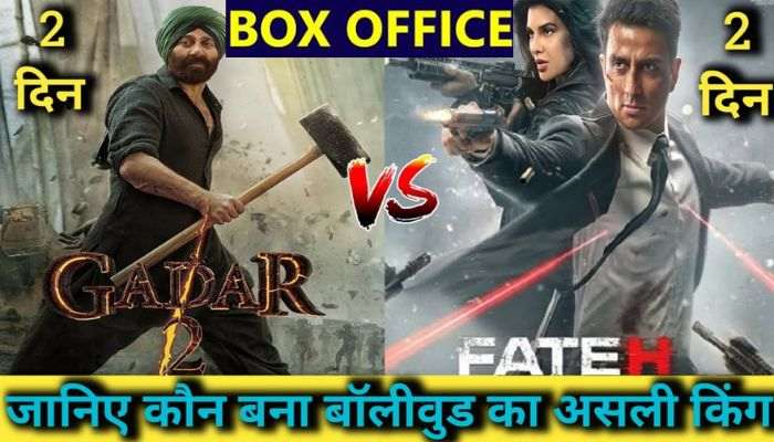 Fateh vs Gadar 2 Box Office Collection Day 2