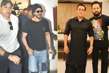 On what factors does the salary of Shahrukh Khan, Salman Khan's bodyguard, Ravi and Shera depend