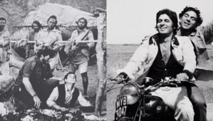 This scene of Amitabh Bachchan and Dharmendra's Sholay was removed by the censor board for this reason