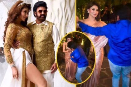 What did Nandamuri Balakrishna do while dancing with Urvashi Rautela that he started trolling