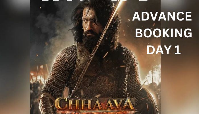 Chhaava Advance Booking Report Day 1