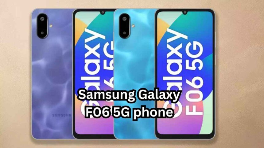 Samsung Galaxy F06 5G phone